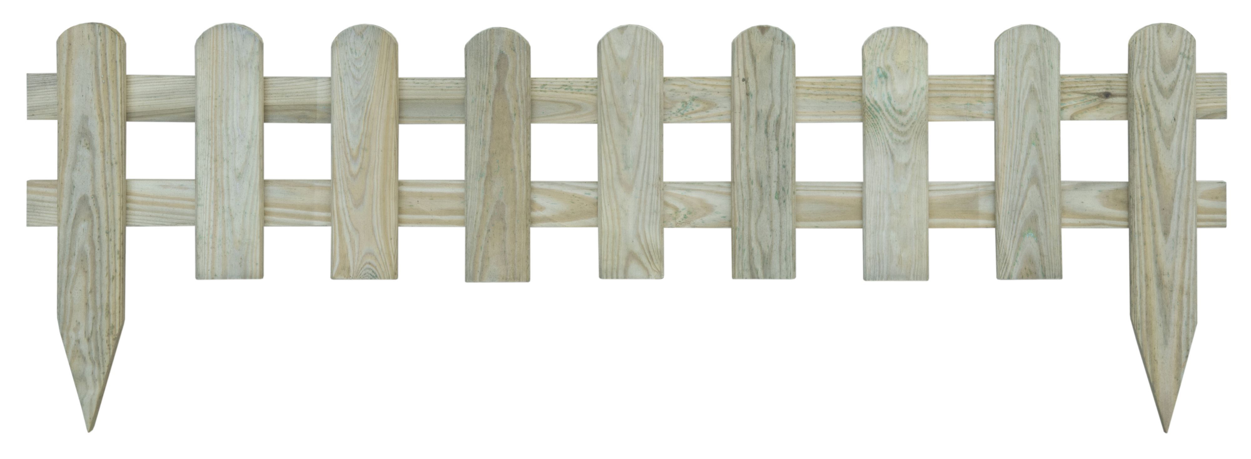 Blooma Tsugaru Picket Fence (W)1.1M (H)0.25M, Pack Of 3 Price Comparisons | Compare The Build