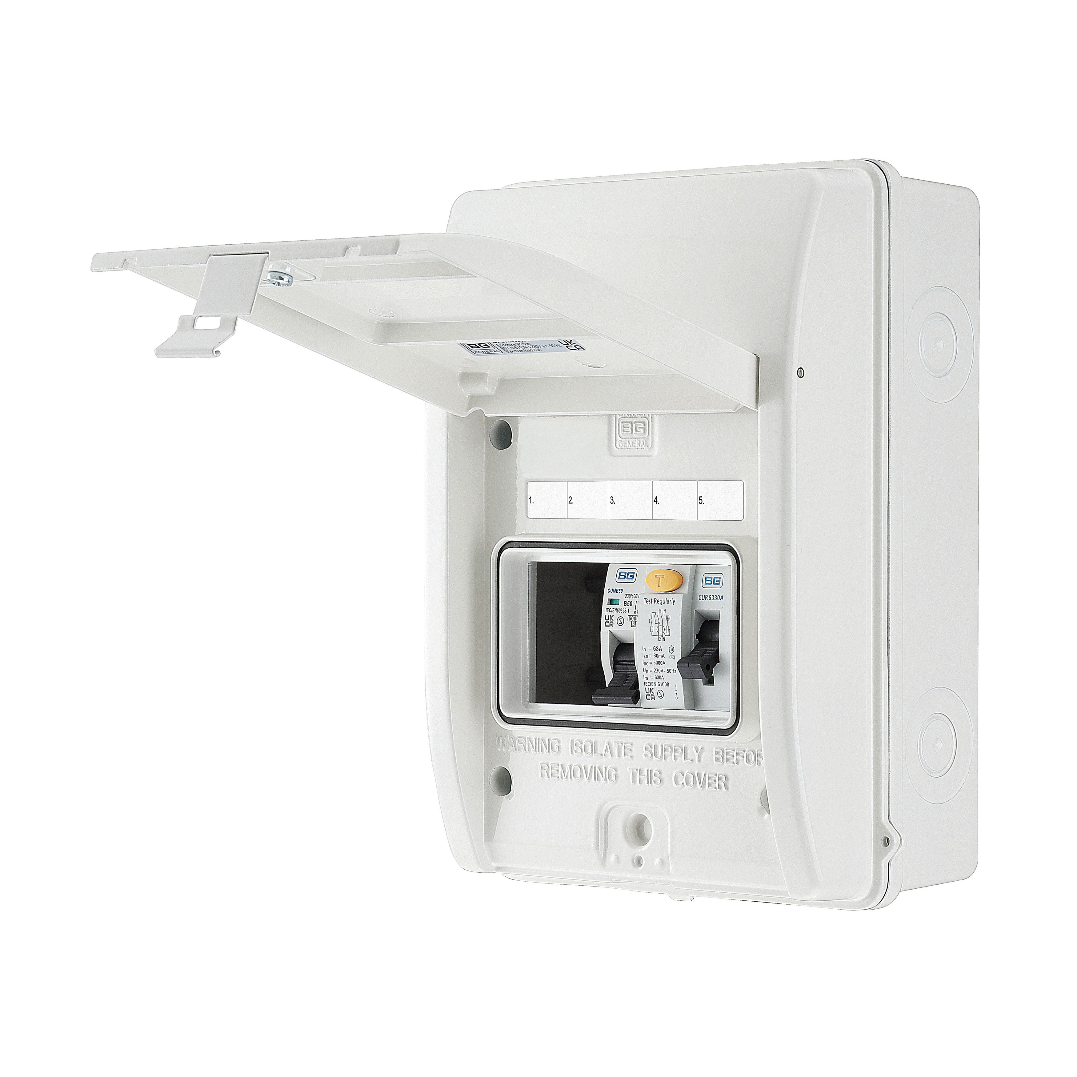 Bg White 63A Consumer Unit Price Comparisons | Compare The Build
