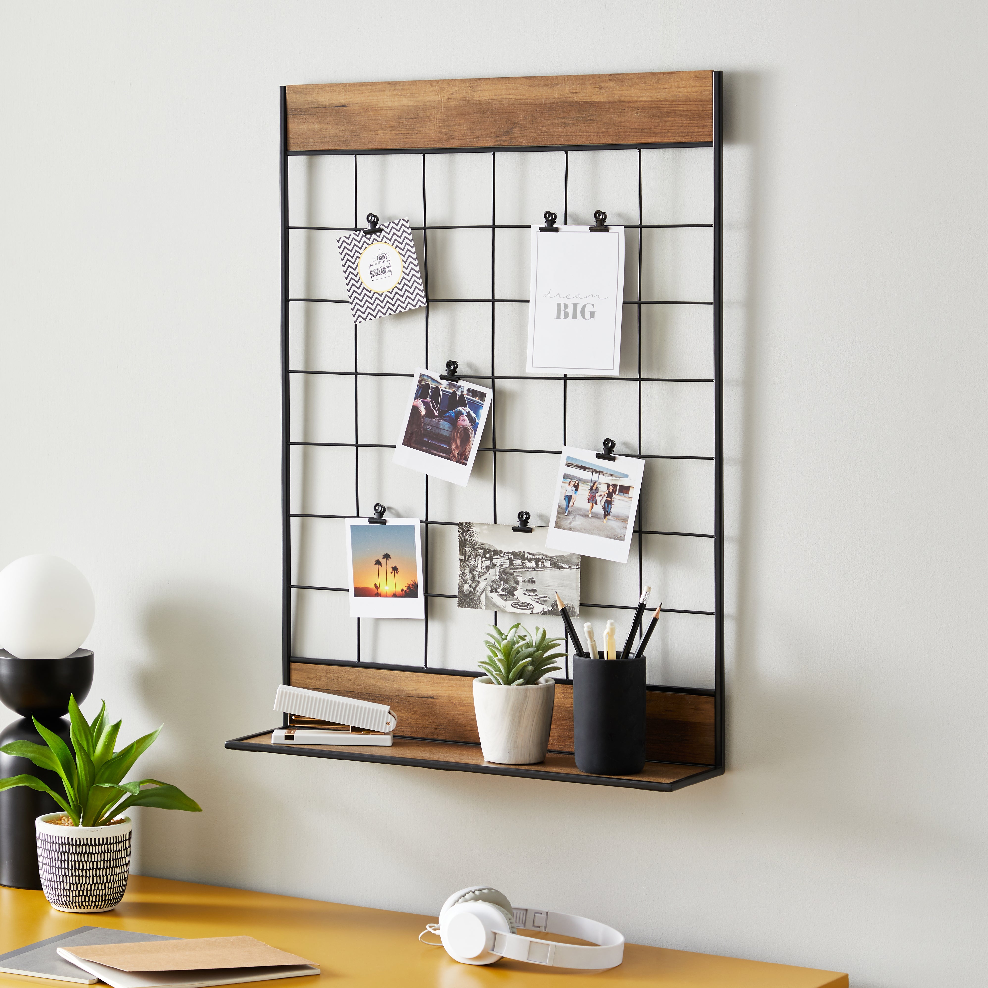 Fulton WFH Metal Notice Board Black Price Comparisons | Compare The Build