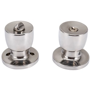 Entrance Door Knob Chorme - 1 Pair | Compare The Build