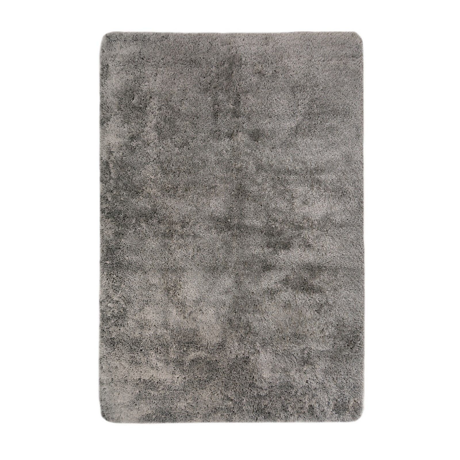 Soft Washable Rug - Grey - 140x200cm Price Comparisons | Compare The Build