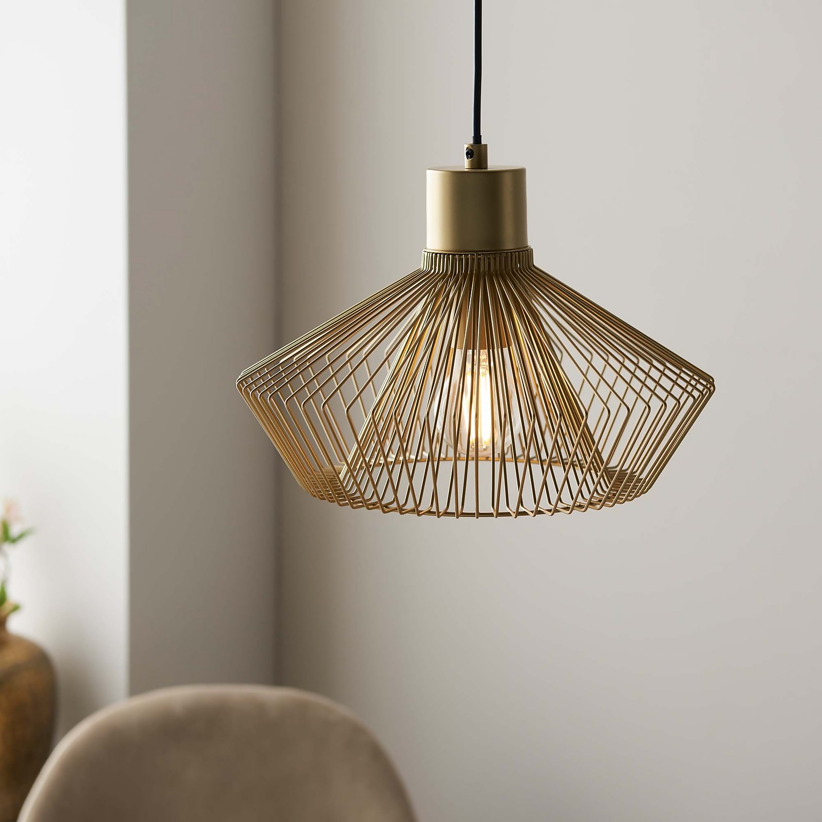 Kimberley Pendant Light - Gold | Compare The Build