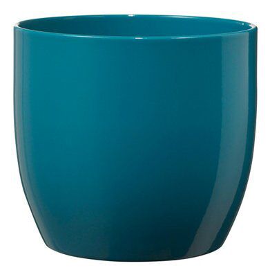 SK Ashburn Brushed Blue Ceramic Plant Pot (Dia)40Cm Price Comparisons | Compare The Build