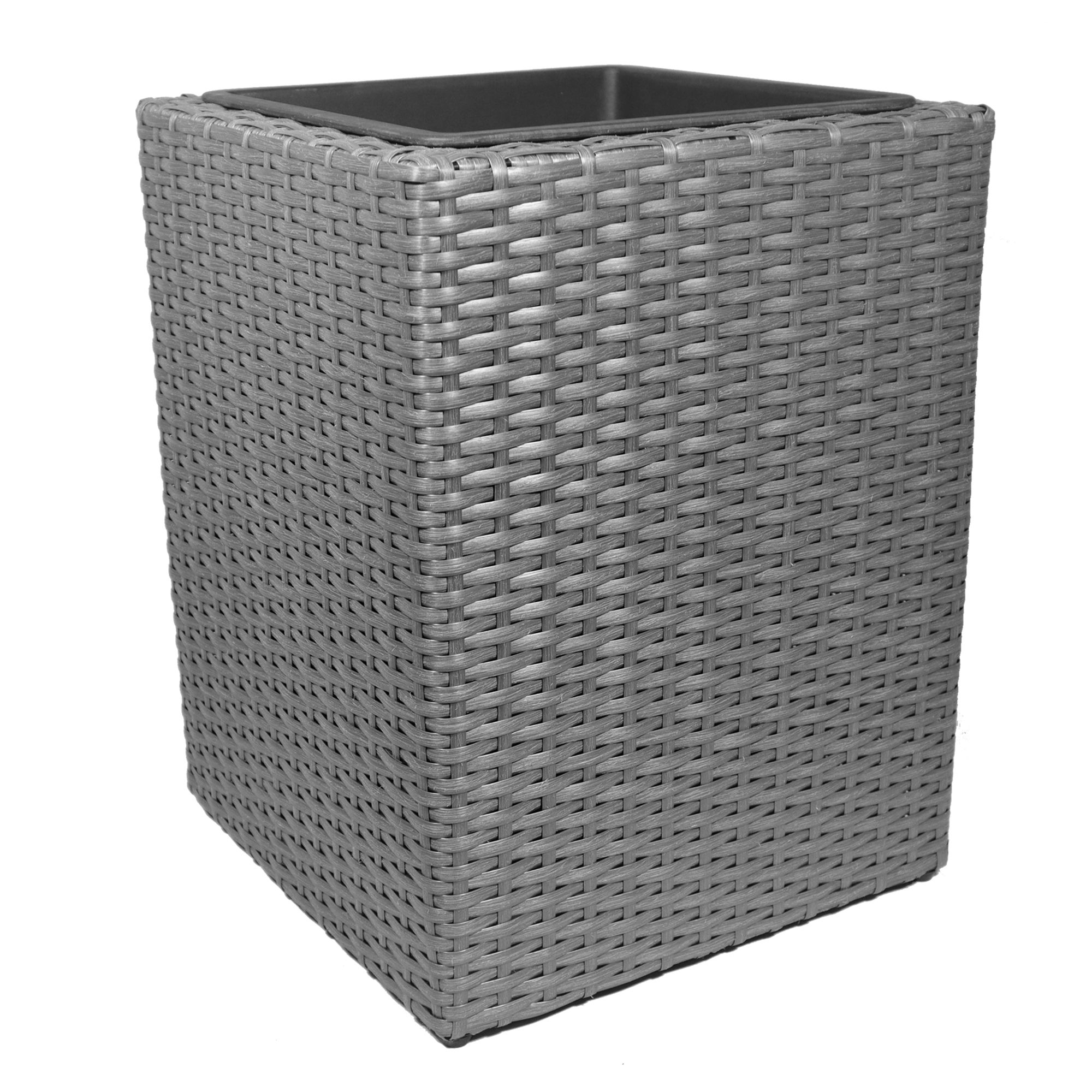 Verve Iraklia Grey Square Planter 35Cm Price Comparisons | Compare The Build