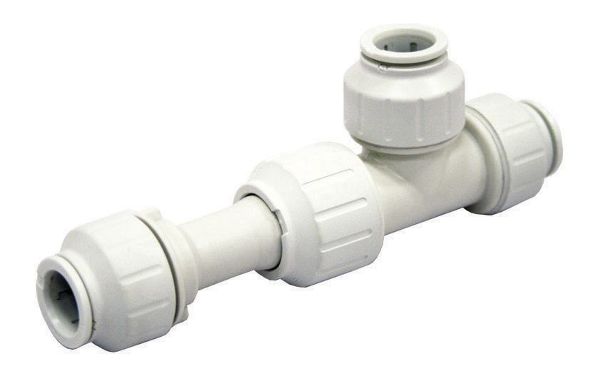 Jg Speedfit White Push-Fit Pipe Tee (Dia)15mm X 15mm X 15mm Price Comparisons | Compare The Build