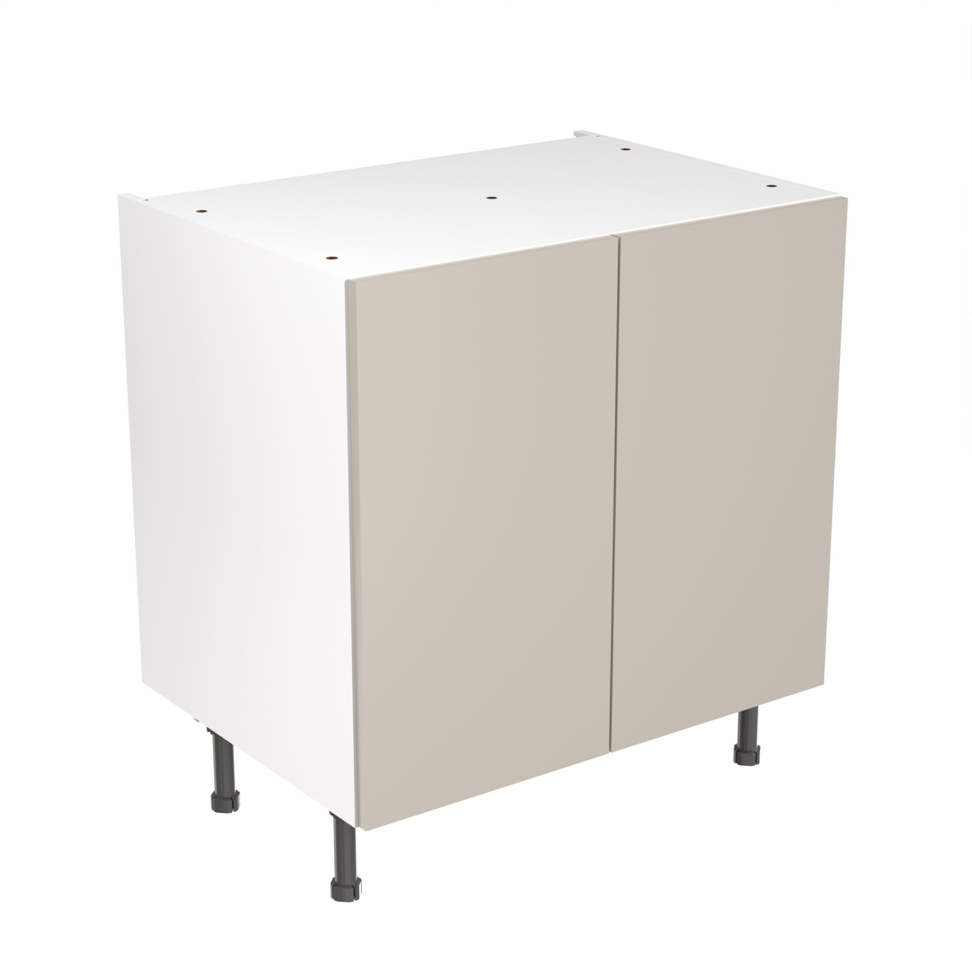 Flatpack Base Unit Ultra Matt Light Grey Slab 800mm - FKKF0736 Price Comparisons | Compare The Build