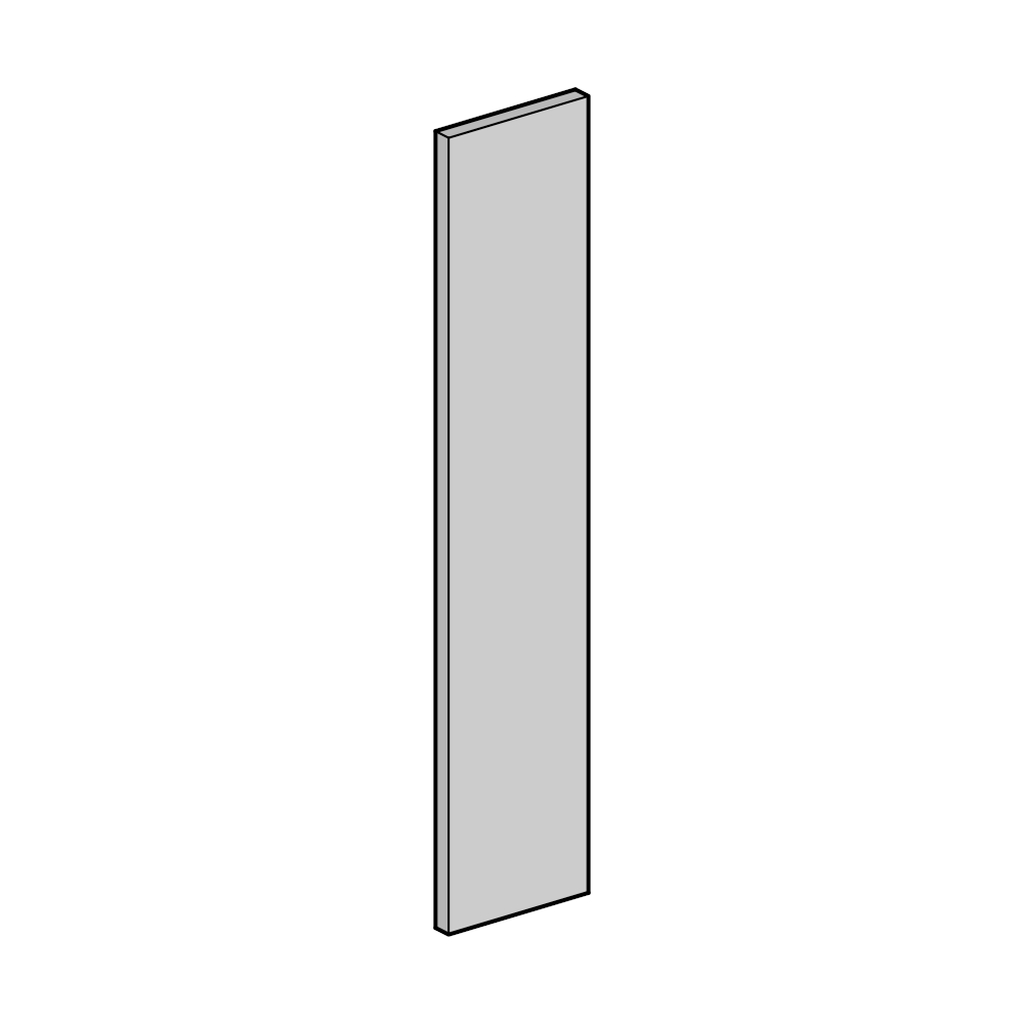 Filler Panel for Shaker Ultra Matt White 715mm x 146mm - FKKH0542 Price Comparisons | Compare The Build