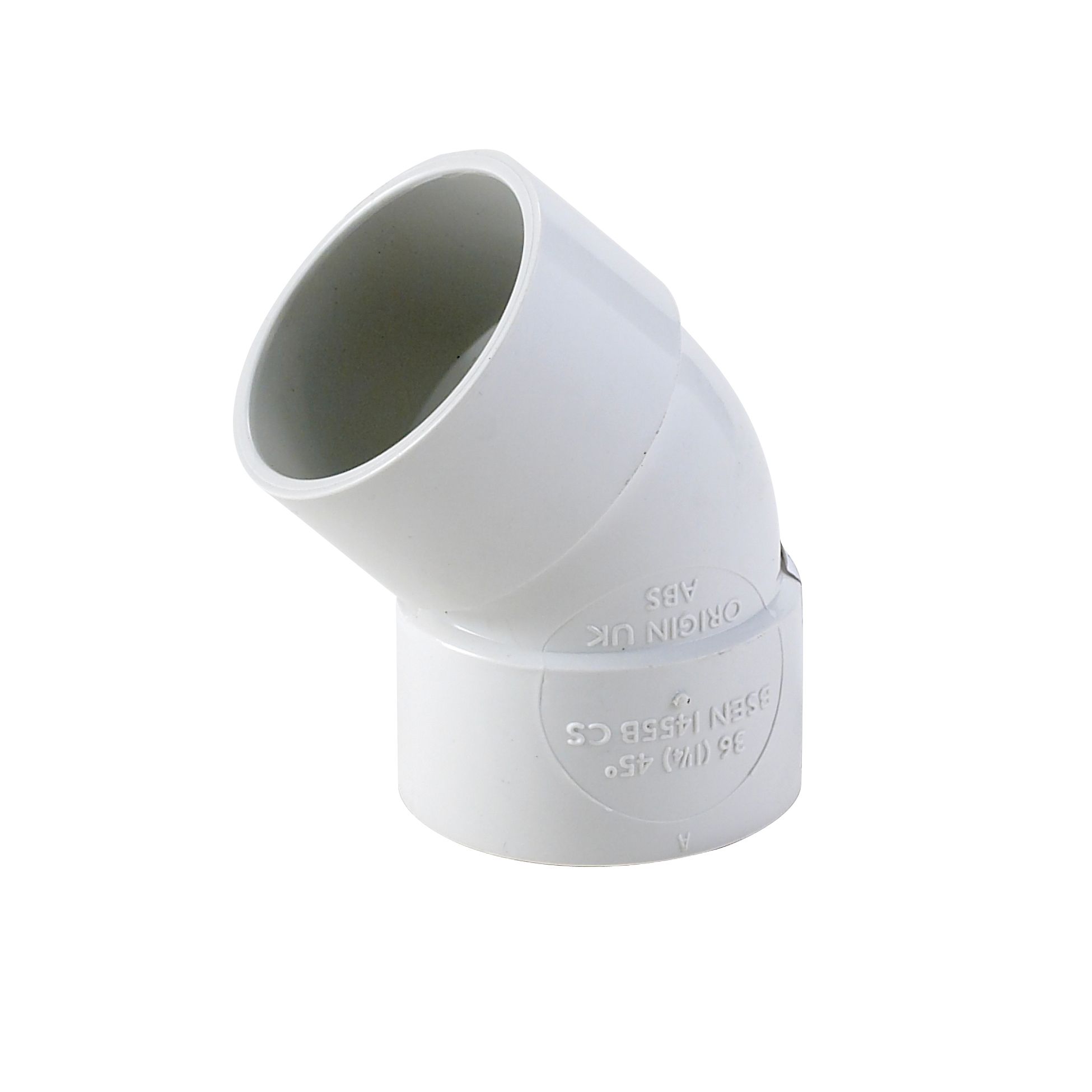 Floplast White Solvent Weld 45° Waste Pipe Bend (Dia)32mm Price Comparisons | Compare The Build