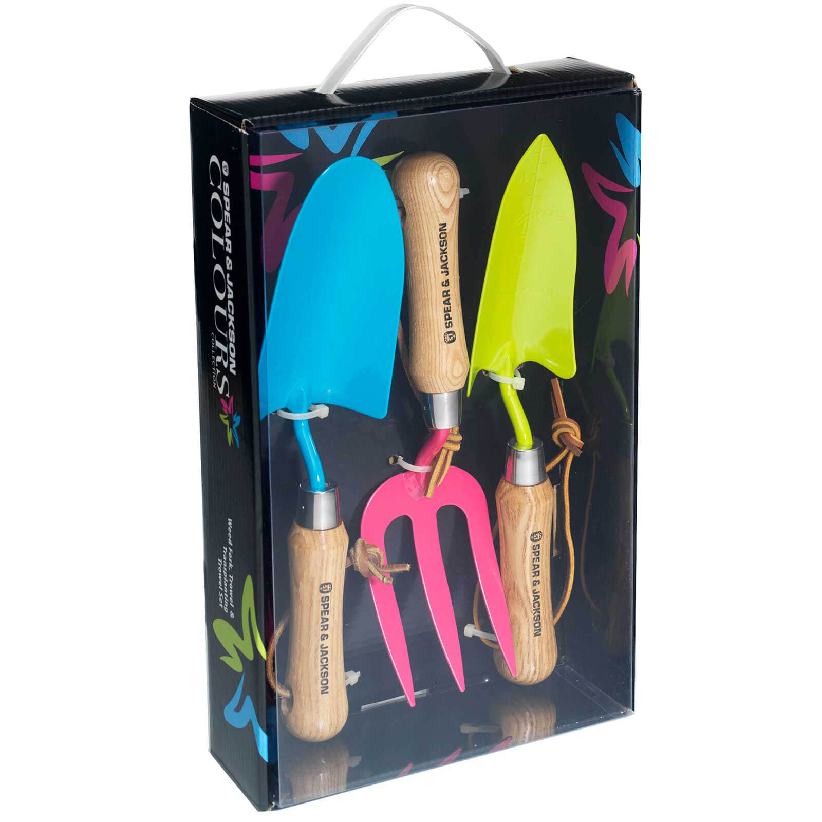 Spear and Jackson Colours 3 Piece Carbon Steel Garden Tool Set | Compare The Build