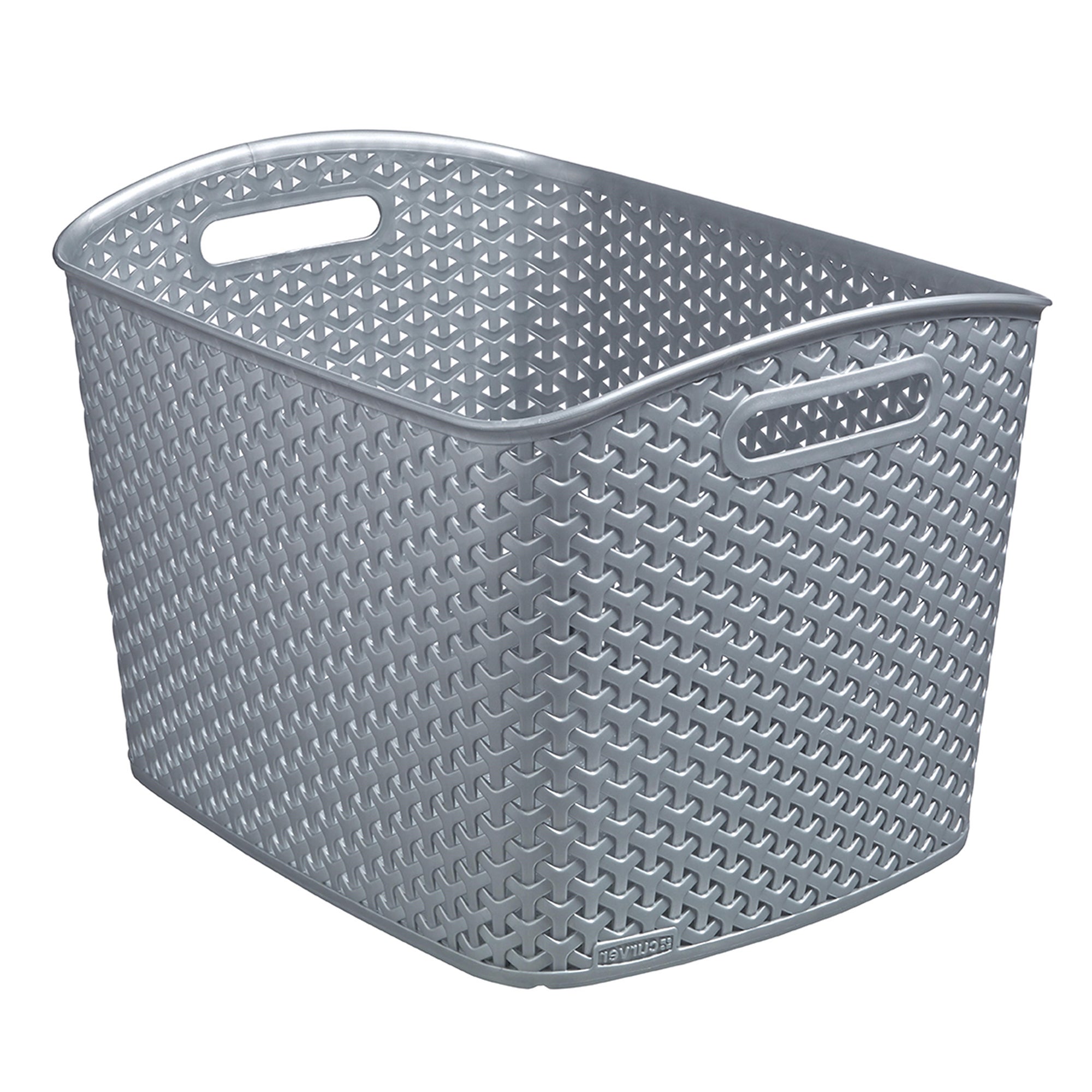 Curver 28L Grey Basket Grey Price Comparisons | Compare The Build