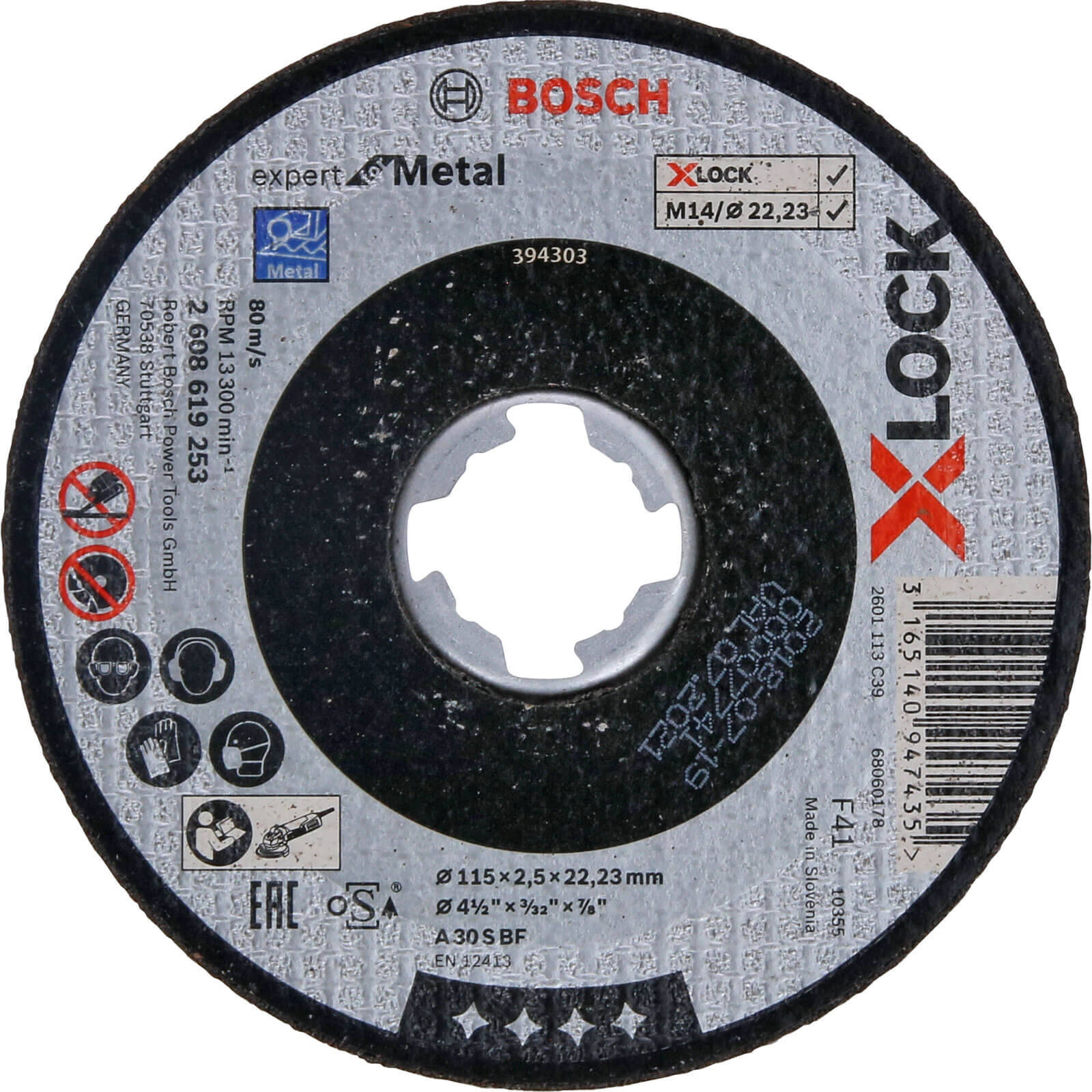 Bosch Expert X Lock Metal Cutting Disc 115mm 2.5mm 22mm Price Comparisons | Compare The Build