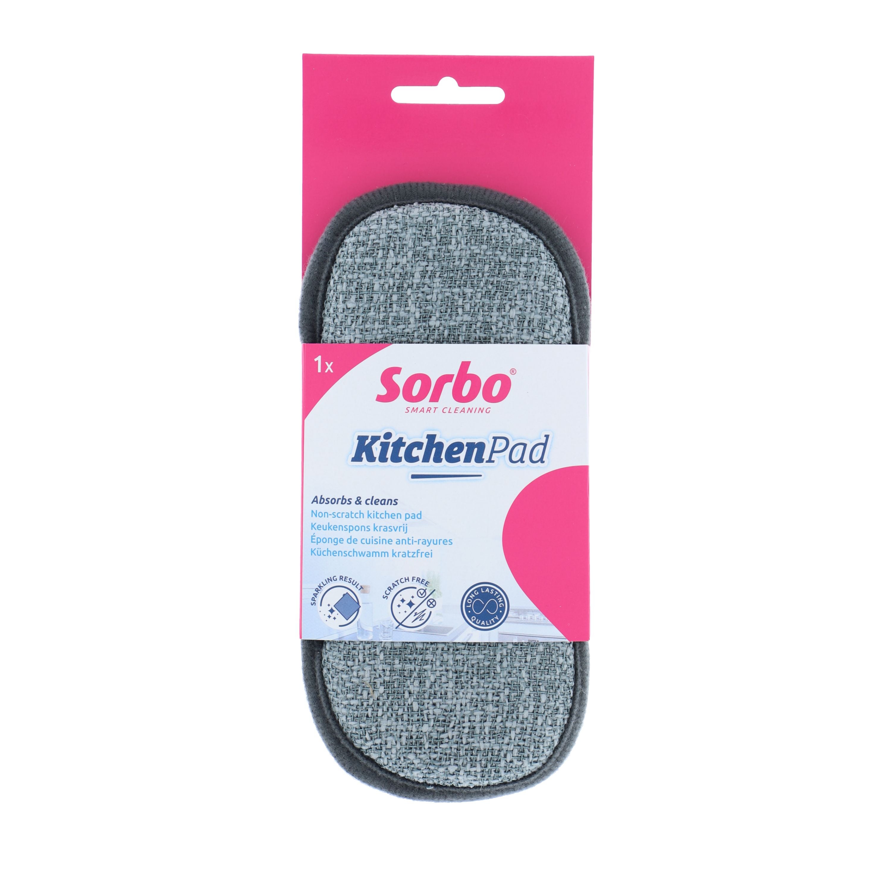 Sorbo Kitchen Cleaning Pad Grey Price Comparisons | Compare The Build