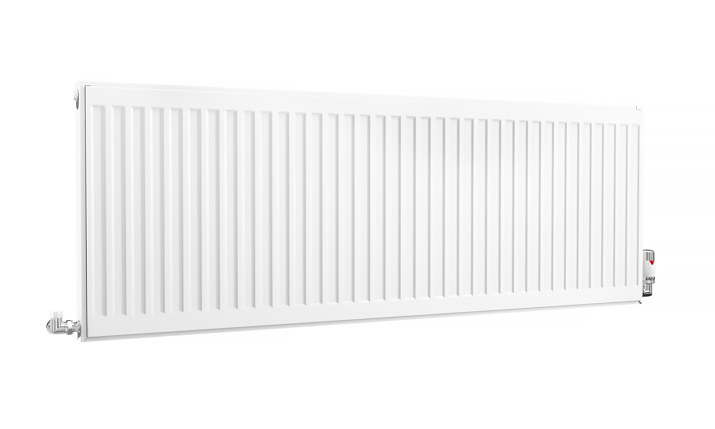 Kartell K-Rad Compact Horizontal Radiator, White, 500mm x 1400mm - Single Panel, Single Convector Price Comparisons | Compare The Build