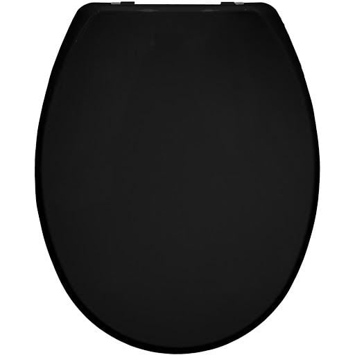 Bemis 2850CPT Buxton STA-TITE Round Black Toilet Seat | Compare The Build