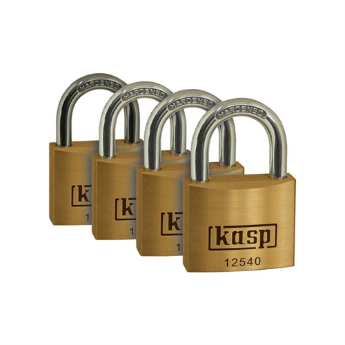 Kasp Premium Brass Padlock - 40mm - Quad Price Comparisons | Compare The Build