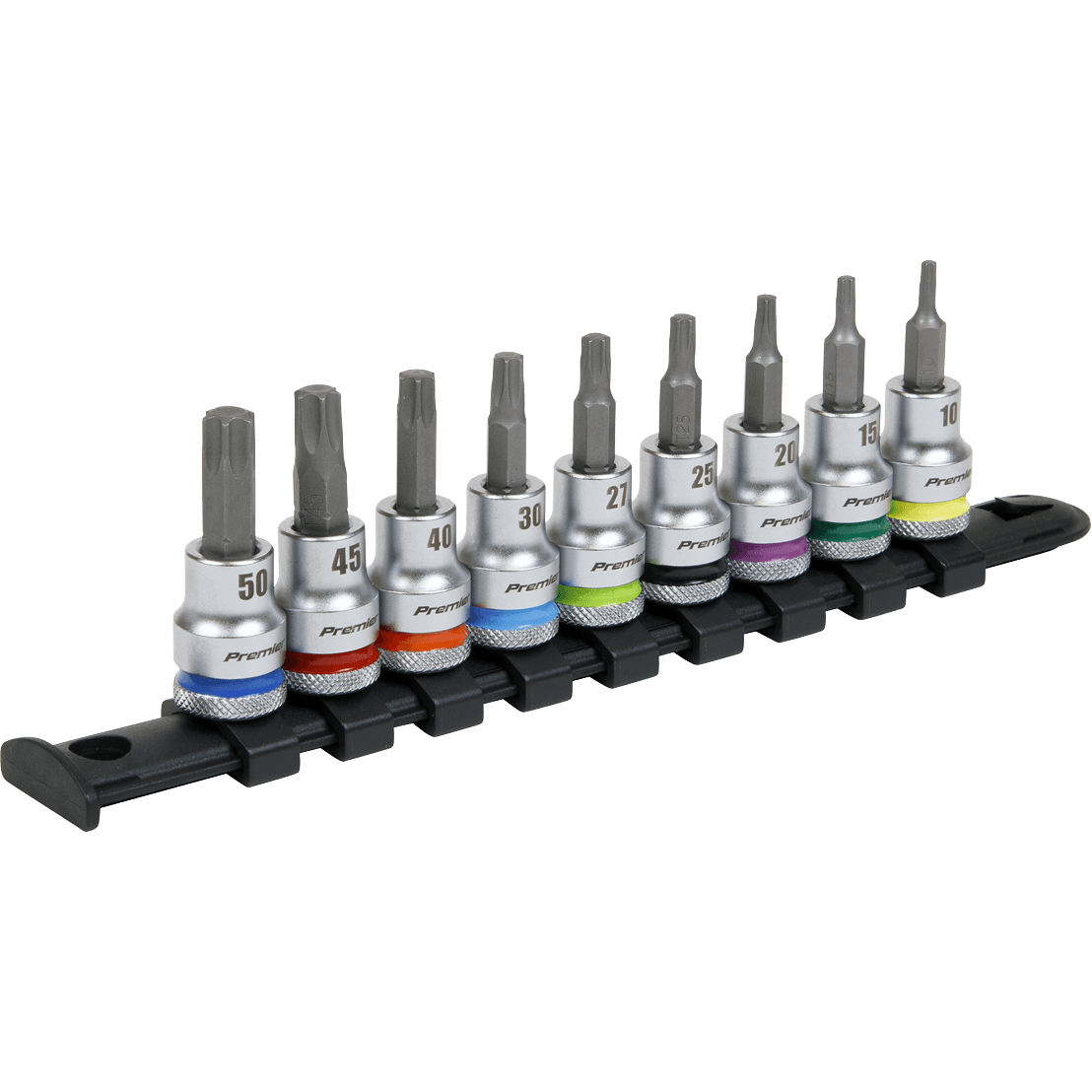 Sealey 9 Piece Colour Coded 3/8" Drive Torx Socket Bit Set 3/8" Price Comparisons | Compare The Build