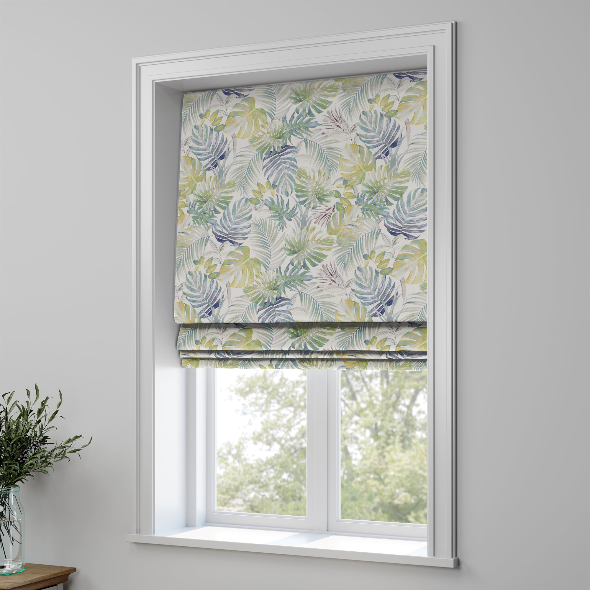 Panama Made to Measure Roman Blind Panama Green Price Comparisons | Compare The Build