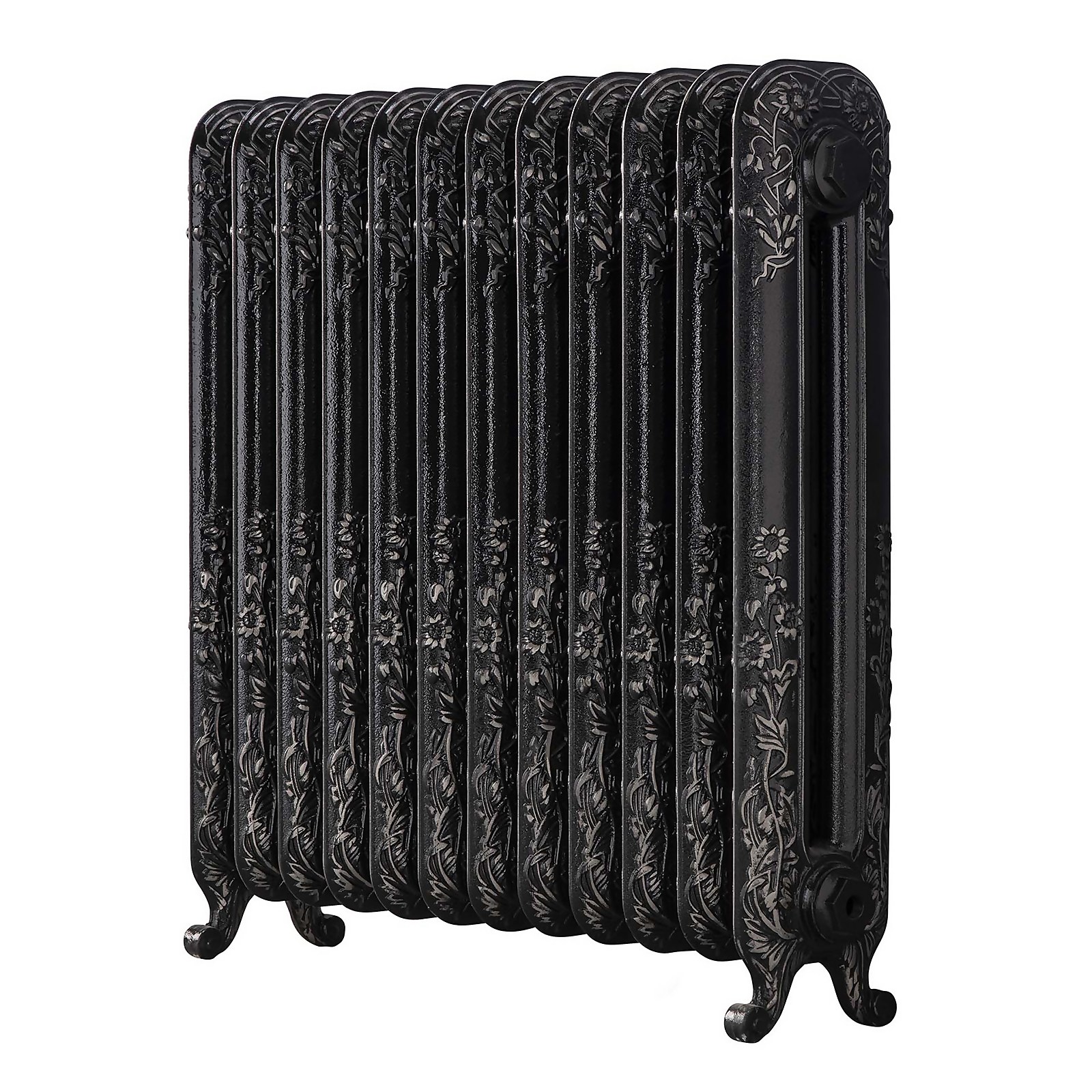 Arroll Cast Iron Radiator 814 X 795 - Silver Highlight | Compare The Build