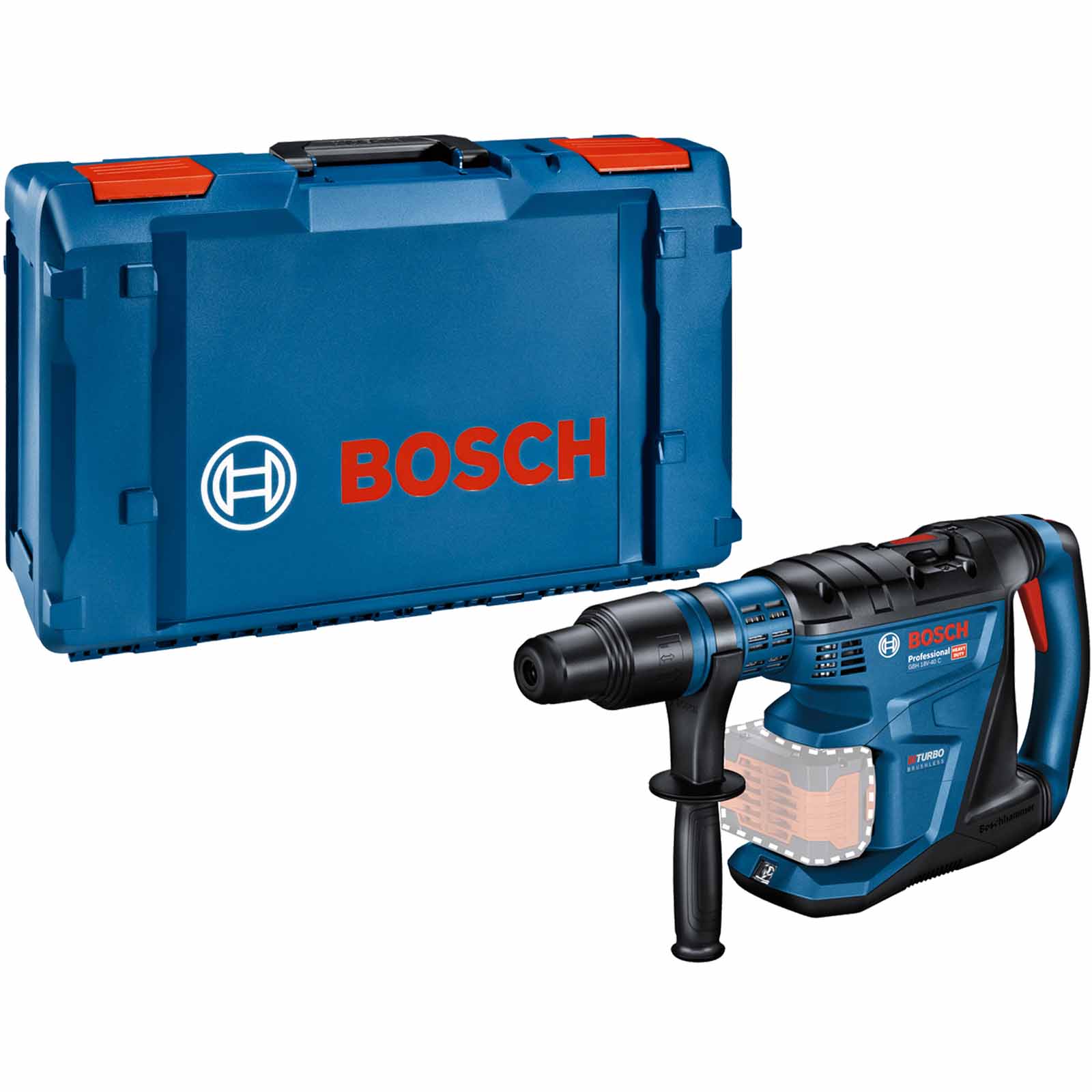 Bosch GBH 18V-40 C BITURBO 18v Cordless SDS Max Drill No Batteries No Charger Case | Compare The Build