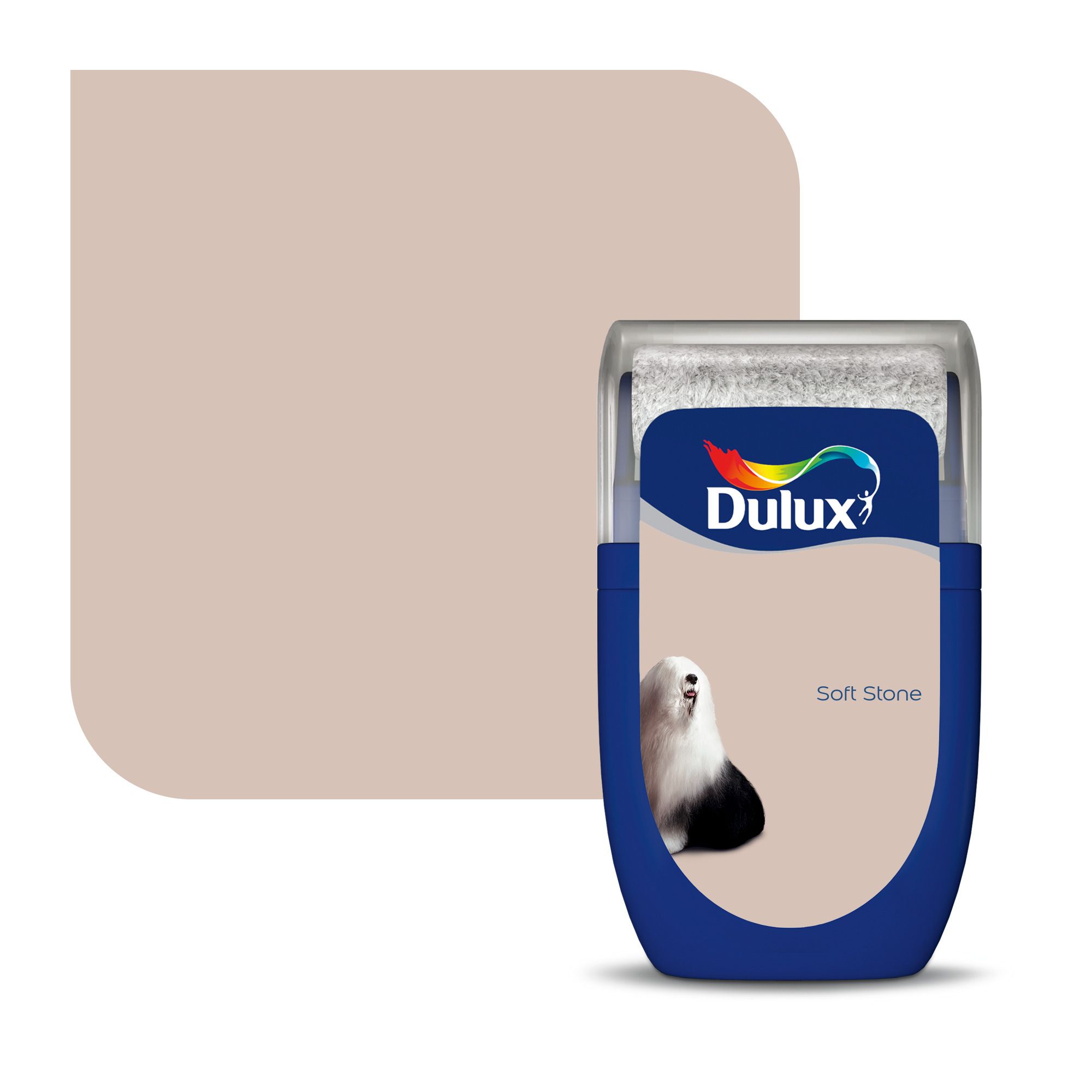 Dulux Standard Soft Stone Tester Paint - 30ml Price Comparisons | Compare The Build