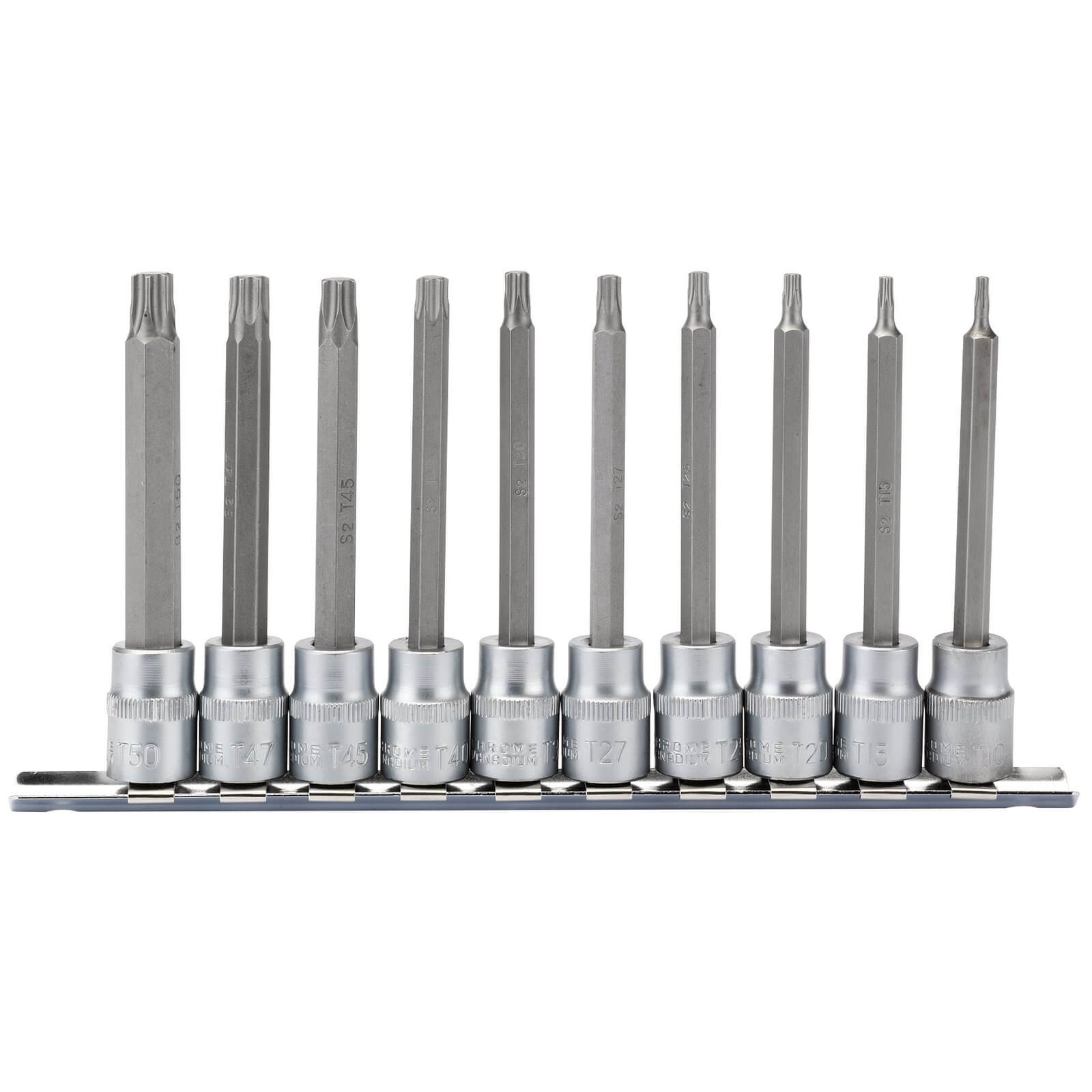 Draper 10 Piece 3/8" Drive Torx Socket Bit Set 3/8" 100mm Price Comparisons | Compare The Build