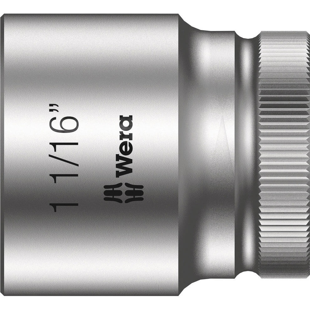 Wera 8790 HMC Zyklop 1/2" Drive Hexagon Socket Imperial 1/2" 1" 1/4" | Compare The Build