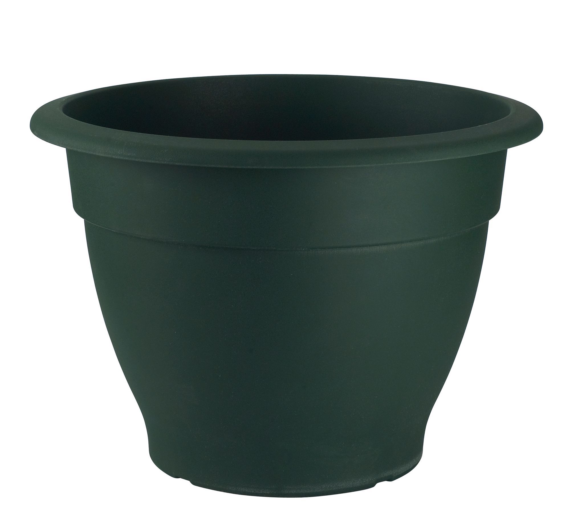 Sankey Bell Round Dark Green Ceramic Effect Plant Pot (H)570mm (Dia)660mm Price Comparisons | Compare The Build