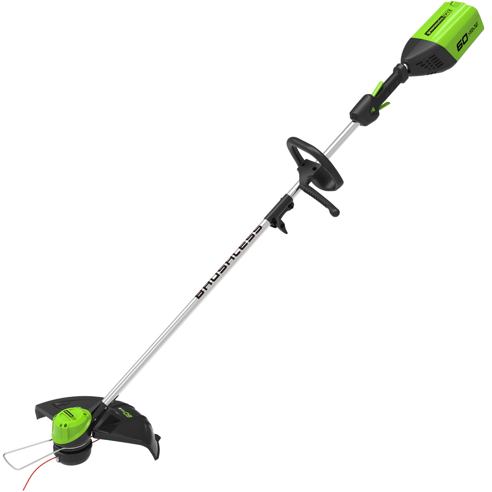 Greenworks GD60LT 60v Cordless Brushless Grass Trimmer 350mm No Batteries No Charger Price Comparisons | Compare The Build