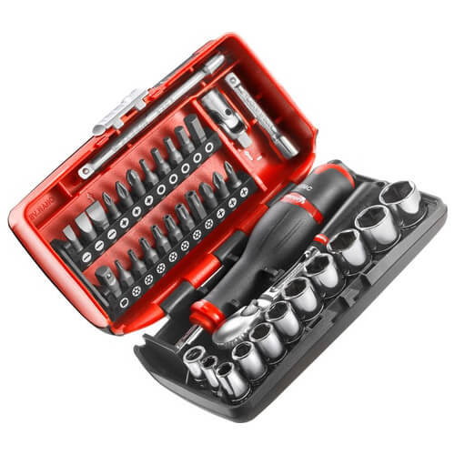 Facom 38 Piece 1/4" Drive NANO Socket and Bit Set 1/4" Price Comparisons | Compare The Build