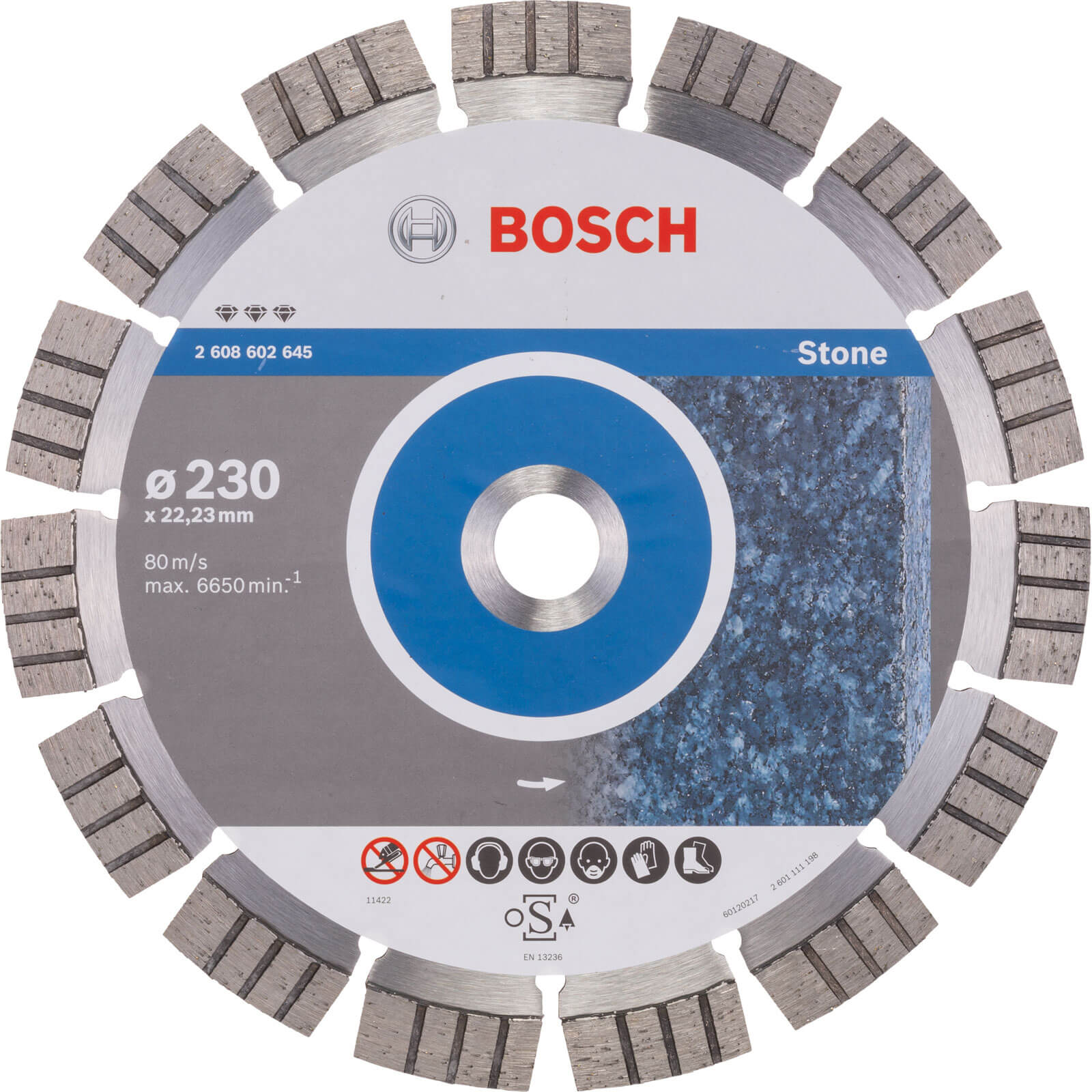 Bosch Best Stone Diamond Cutting Disc 230mm | Compare The Build