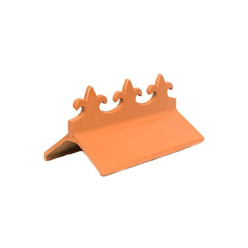 GRC Fleur De Lys Crested 90 Degree Angle Ridge - Terracotta Roofing Superstore FDL/CR/90/TR Price Comparisons | Compare The Build