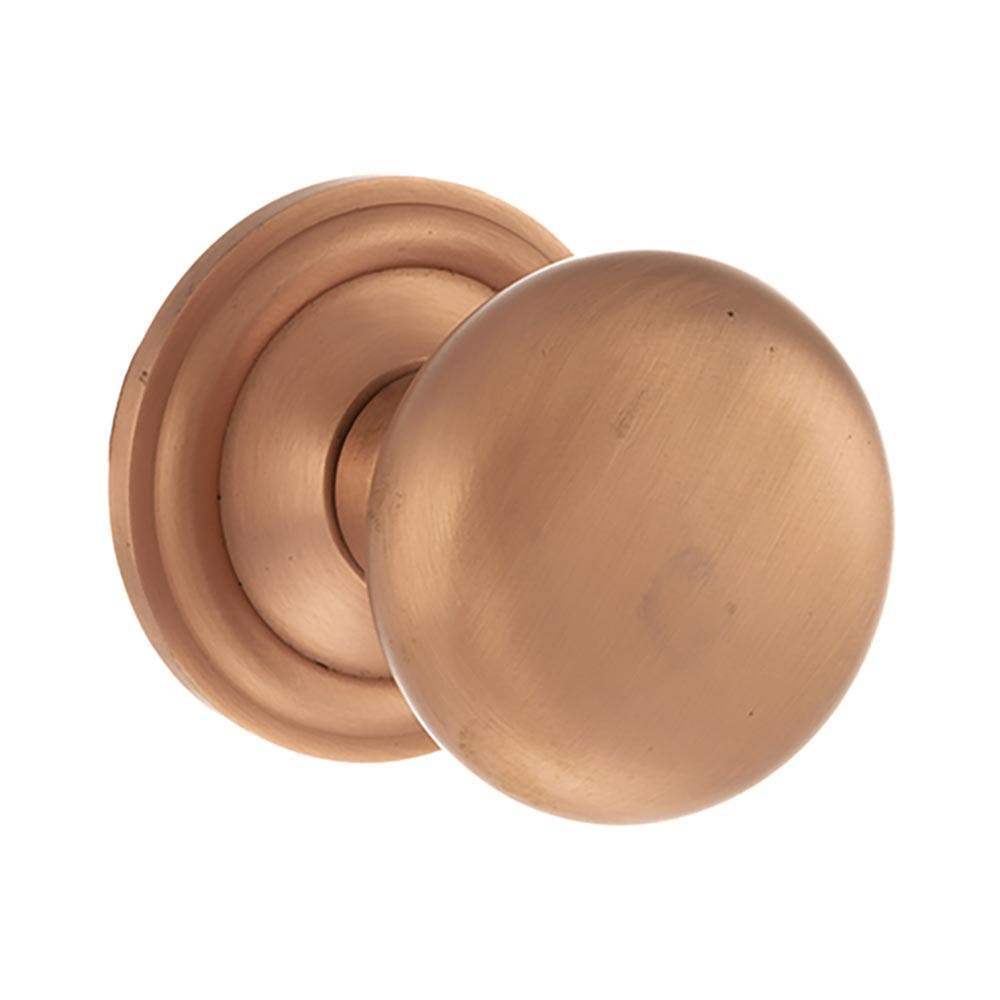 Atlantic Old English Harrogate Solid Brass Mushroom Mortice Knob on Concealed Fix Rose - Urban Satin Copper Atlantic UK OE58MMKUSC Price Comparisons | Compare The Build