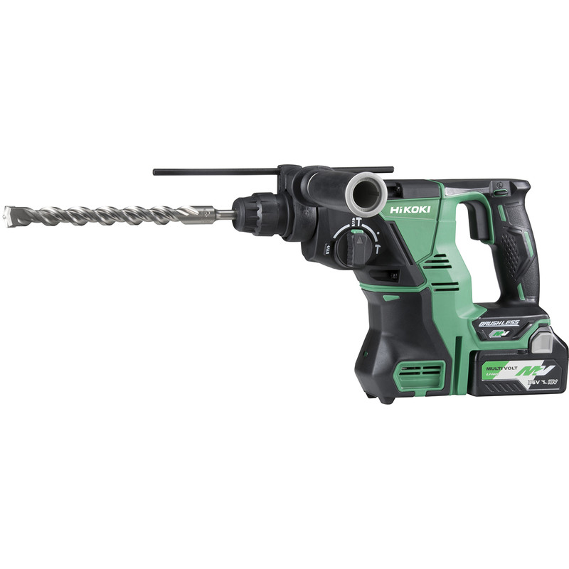 Hikoki DH36DPA 36V MultiVolt Brushless Rotary SDS Plus 28mm Hammer Drill 3 x 2.5Ah Multivolt Steel Price Comparisons | Compare The Build