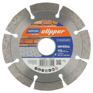 Norton Clipper Standard Universal Diamond Blade - 115mm | Compare The Build