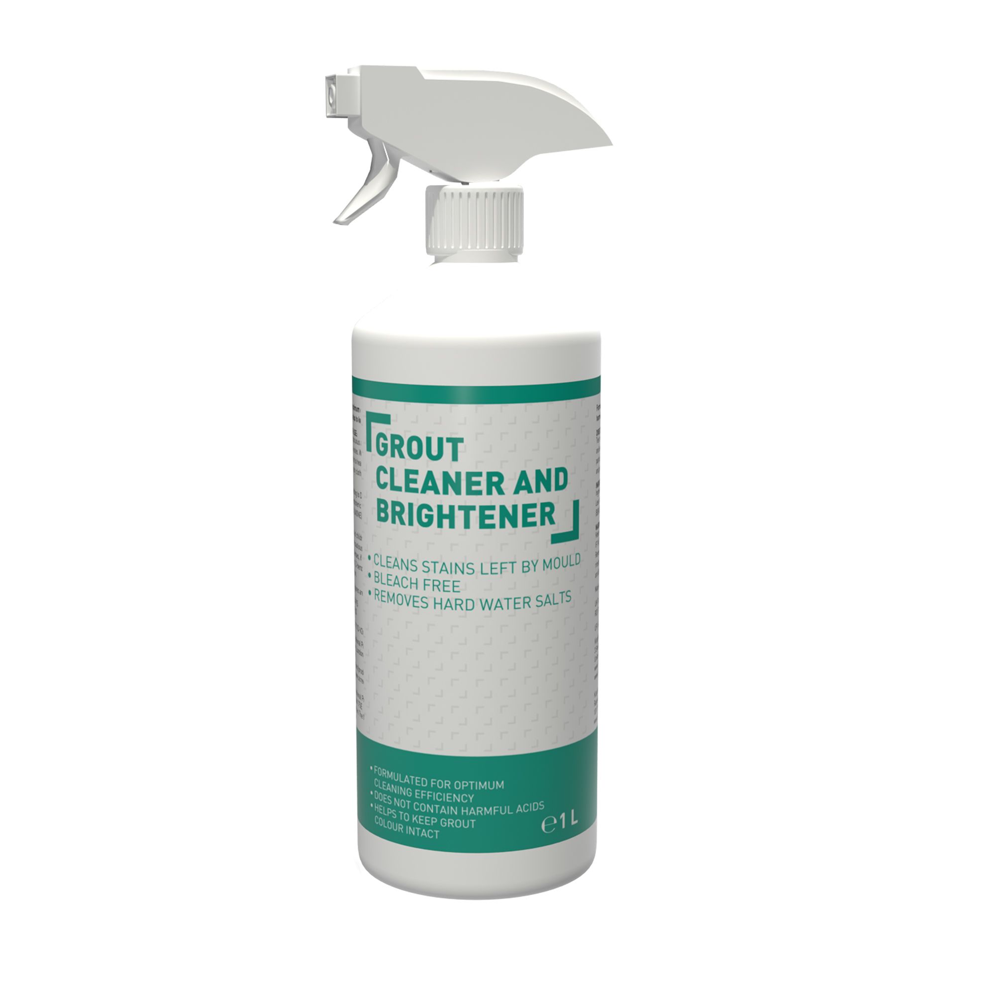 Clear Grout & Tile Cleaner, 1L Spray Bottle | Compare The Build