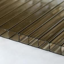 Polycarbonate Sheet Twinwall - 10mm x 600mm x 2mtr Bronze Price Comparisons | Compare The Build