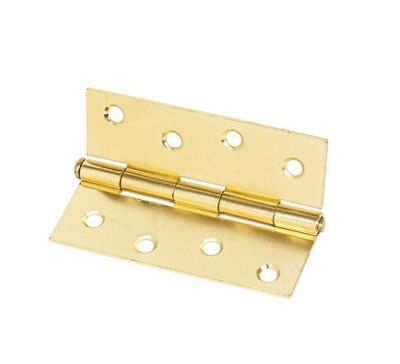 Brass-Plated Steel Butt Door Hinge (L)102mm, Pack Of 2 Price Comparisons | Compare The Build