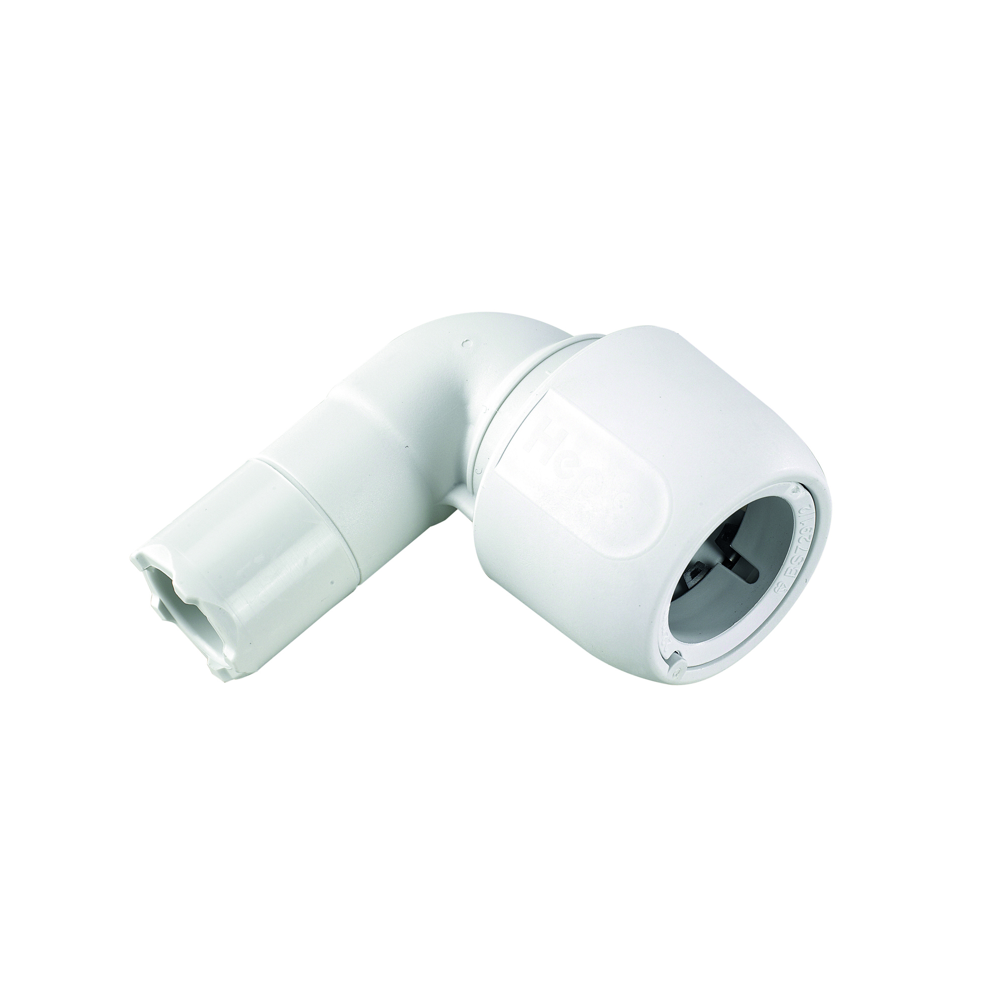 Hep2O HD4/22W Single Socket Spigot Elbow 90 degree 22mm White Price Comparisons | Compare The Build