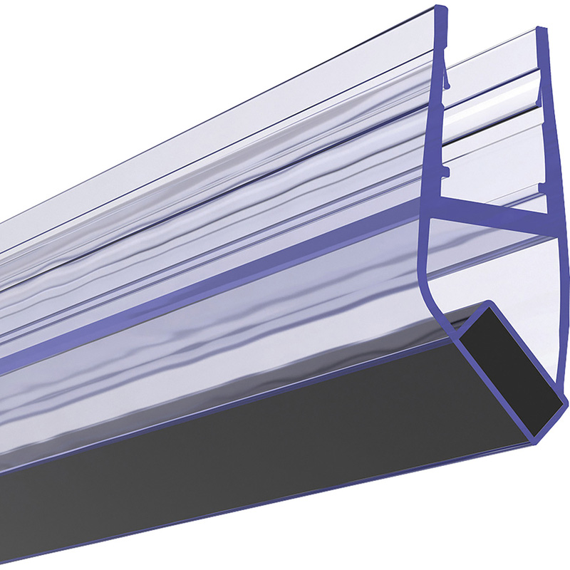 Aqualux 6mm Shower Door Seal For Quad & Corner Entry Doors in Clear Plastic Price Comparisons | Compare The Build