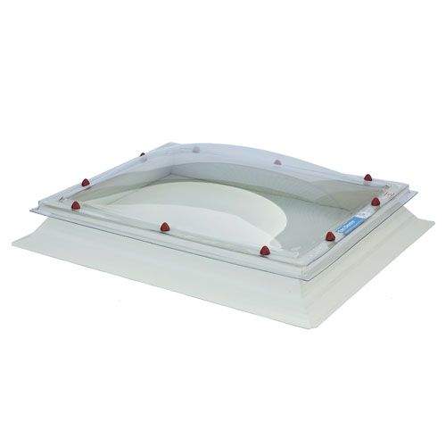 Em Dome 700mm x 1900mm Double Glazed Clear Fixed Dome &amp; Curb Polycarbonate Whitesales AAR19C115CA1AA Price Comparisons | Compare The Build