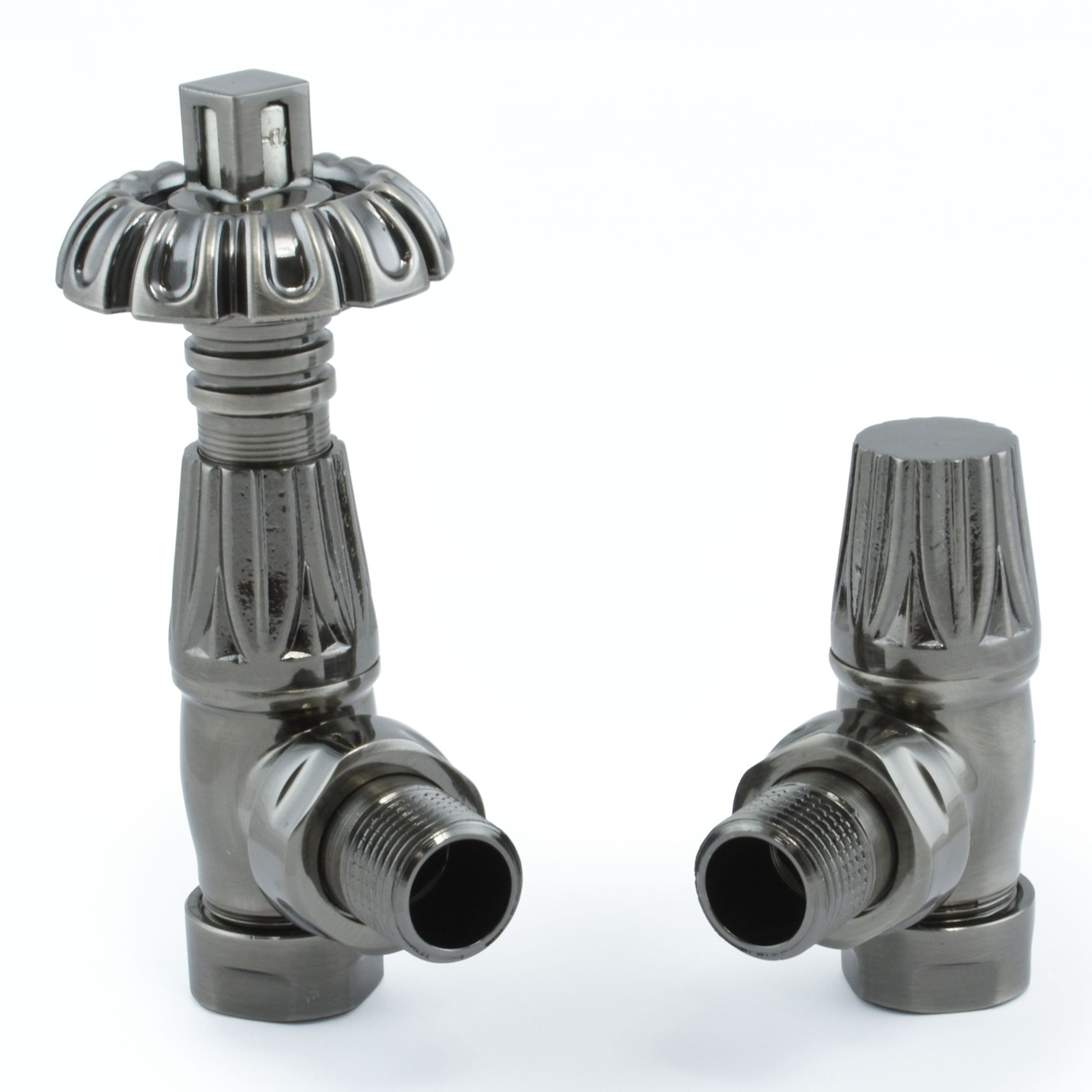 West Thermostatic Valves, Gothic, Satin Black Angled - 10mm Price Comparisons | Compare The Build