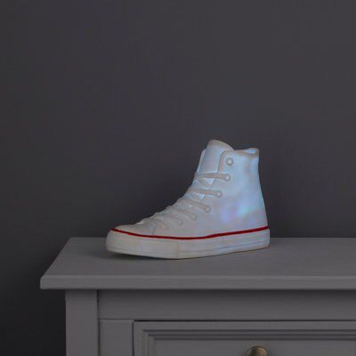 Sneaker Shoe Matt White Led Table Lamp Price Comparisons | Compare The Build