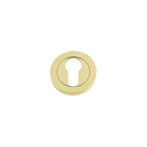 Polished Brass Euro Escutcheon 50mm x 10mm Price Comparisons | Compare The Build