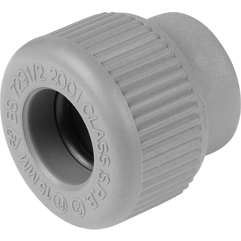 Unbranded Stop End 22mm in Grey Plastic Price Comparisons | Compare The Build