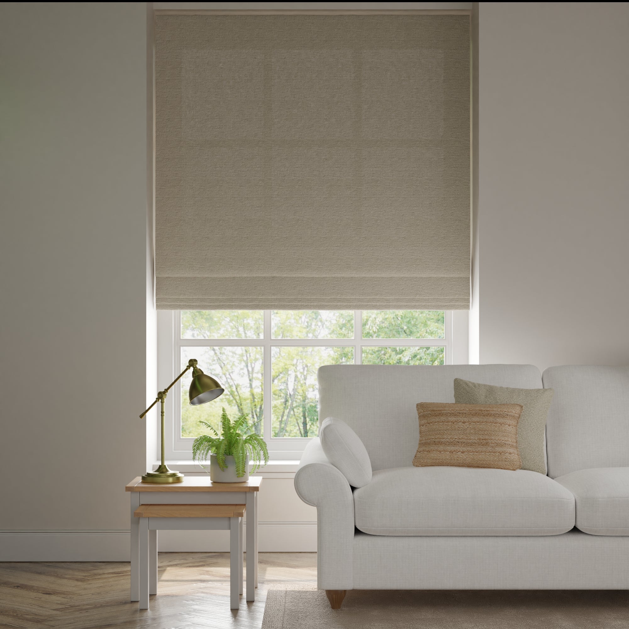 Aranya Made to Measure Roman Blind Aranya Stone Price Comparisons | Compare The Build