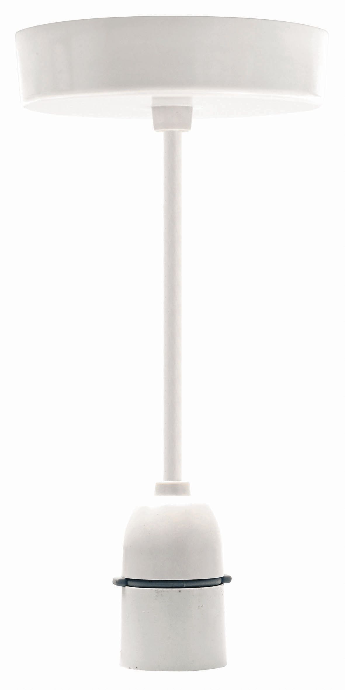 Bg White B22 Light Pendant Set (L)0.15M | Compare The Build