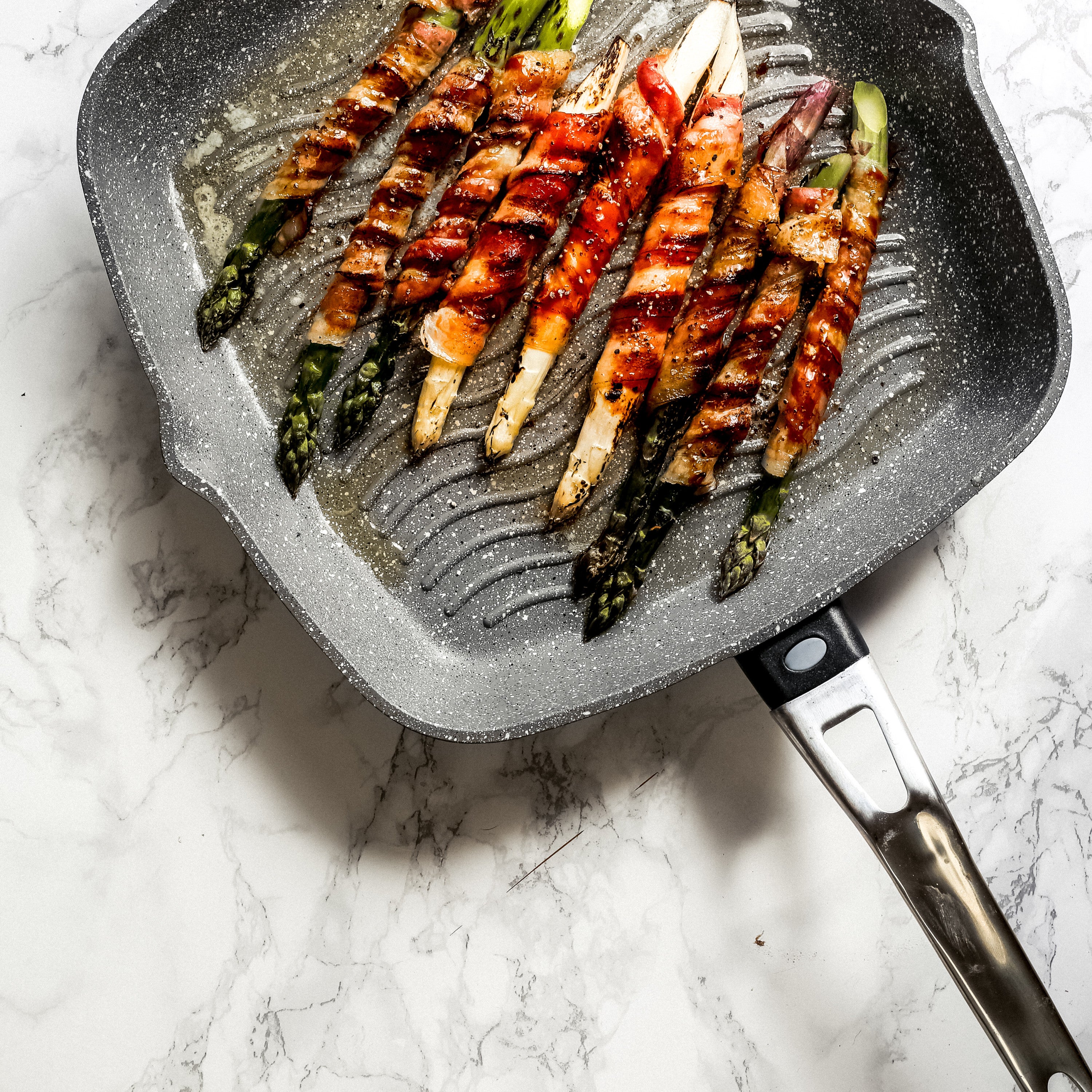 MasterClass Aluminium 28cm Grill Pan Grey Price Comparisons | Compare The Build