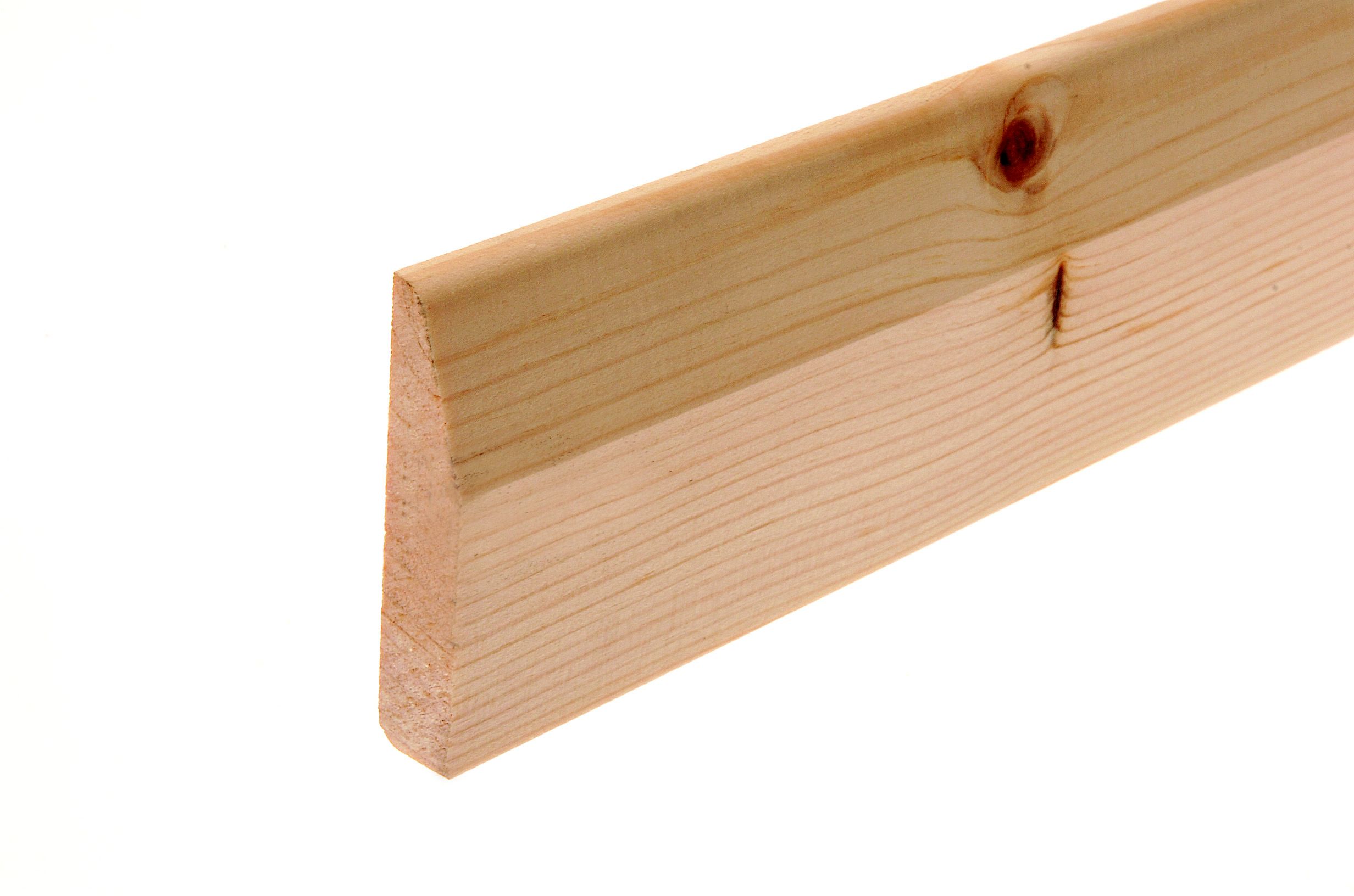 Metsä Wood Redwood Skirting Board (L)2.4M (W)69mm Price Comparisons | Compare The Build