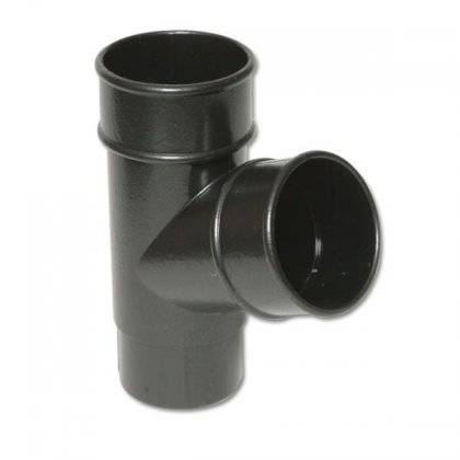 FloPlast Cast Iron Style Round Downpipe 112° Branch 67.5 Deg RY1.CI Price Comparisons | Compare The Build