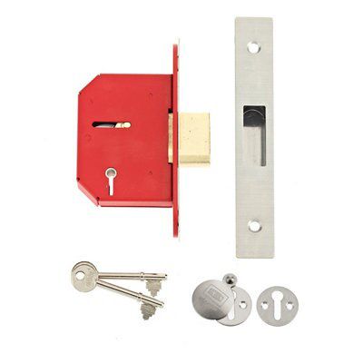 Union 68mm Metal 5 Lever Deadlock Price Comparisons | Compare The Build